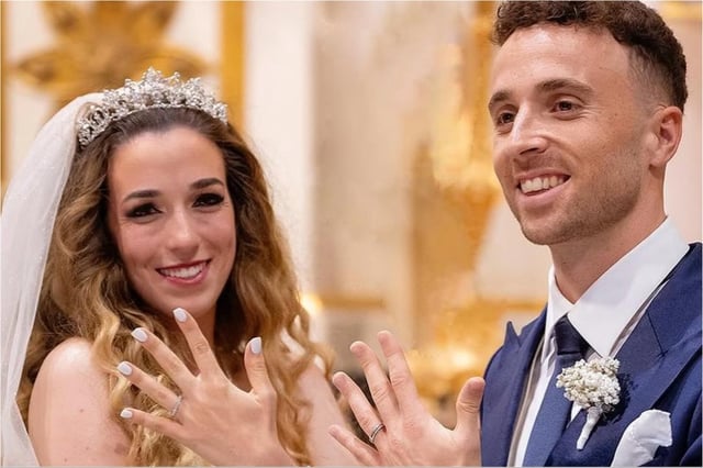 A un mes de su casamiento, Rute Cardoso recordó a su esposo Diogo Jota con un emotivo posteo