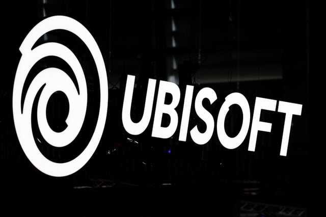UbiSoft Entertainment logo is seen at the Paris Games Week (PGW), a trade fair for video games in Paris, France, October 27, 2024. REUTERS/Sarah Meyssonnier/File photo