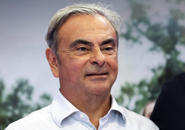 Former Nissan Chairman Carlos Ghosn poses during the opening of Beirut Sports Festival in Beirut,  Lebanon May 23, 2024. REUTERS/Emilie Madi/File Photo