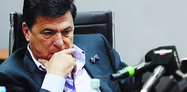 Passarella en una de sus últimas apariciones públicas.