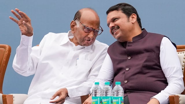 In his article, Sharad Pawar lauded Devendra Fadnavis's energy and commitment to public service.