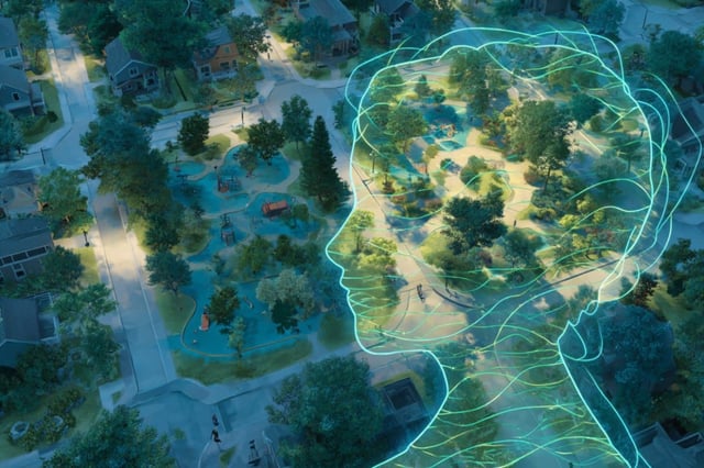 The study’s results point to a need for public health policies that expand access to green spaces for pregnant individuals and young children living in vulnerable areas. Credit: Neuroscience News