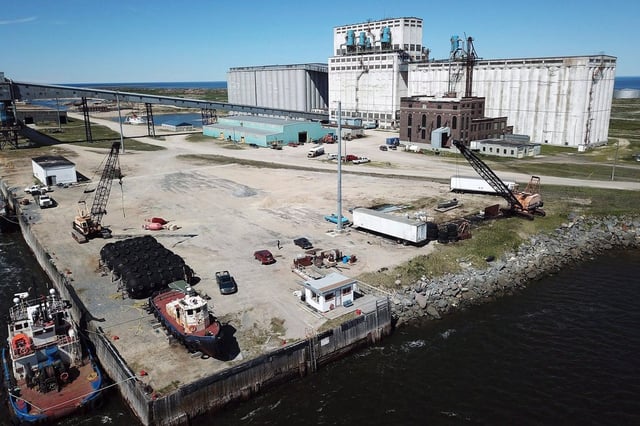 The Port of Churchill in Churchill, Manitoba is shown on Wednesday, July 4, 2018.