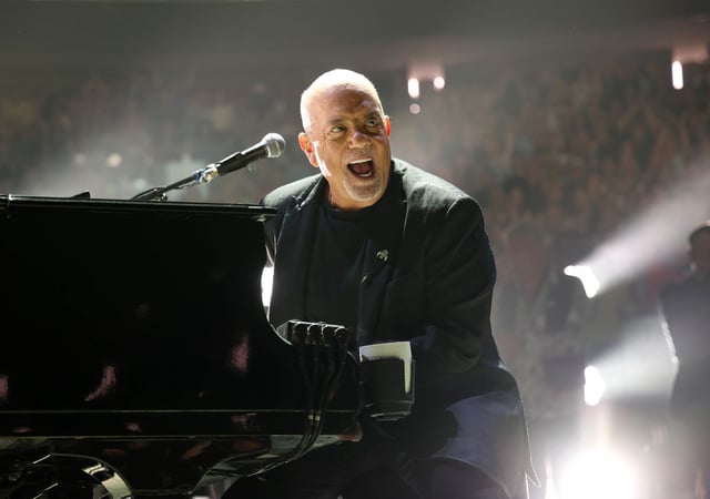 Billy Joel performs onstage during the last show of his residency at Madison Square Garden on July 25, 2024 in New York.