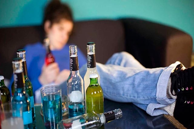 El alcohol y los jóvenes