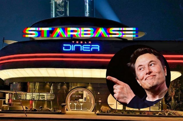 Elon Musk abre su primer restaurante llamado &#34;Tesla Diner&#34; en Los Ángeles, California (Facebook /Jianchun Xu - Instagram/@elonofficiall)