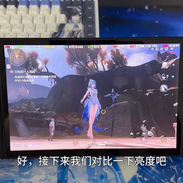 screenshot from leaked video showing legion go 2 handheld gaming pc