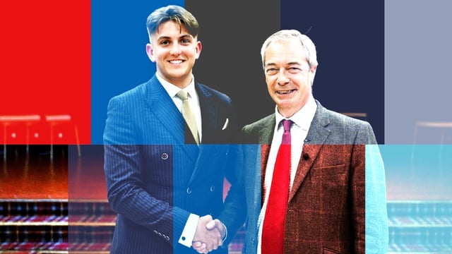 George Finch, 19, has more power than the party’s leader Nigel Farage