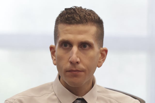 Bryan Kohberger, charged in the murders of four University of Idaho students, appears at the Ada County Courthouse, Wednesday, July 2, 2025, in Boise, Idaho.