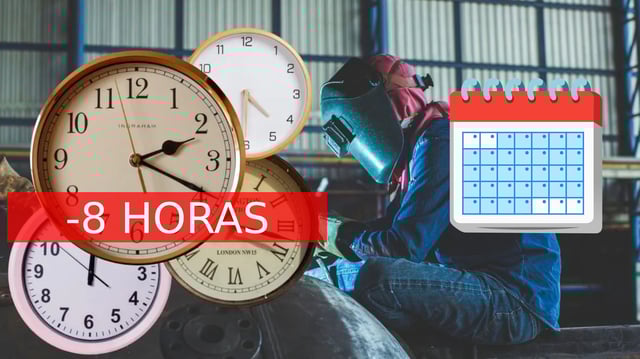 La reducción de la jornada laboral de 48 horas a 40 se espera que se aplique año a año hasta llegar a dos días de descanso en 2030. | Especial