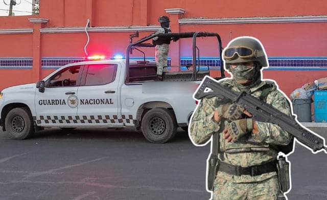 Pobladores agreden a Guardia Nacional y Ejército durante operativo contra huachicoleo en Hidalgo . / Imágenes de archivo, edición: Canva.