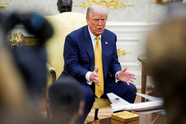Le président américain Donald Trump.