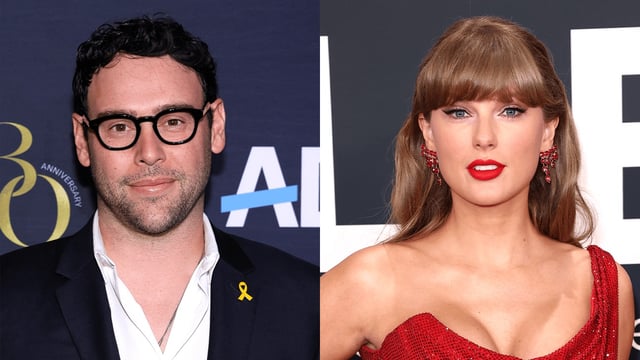 Scooter Braun and Taylor Swift