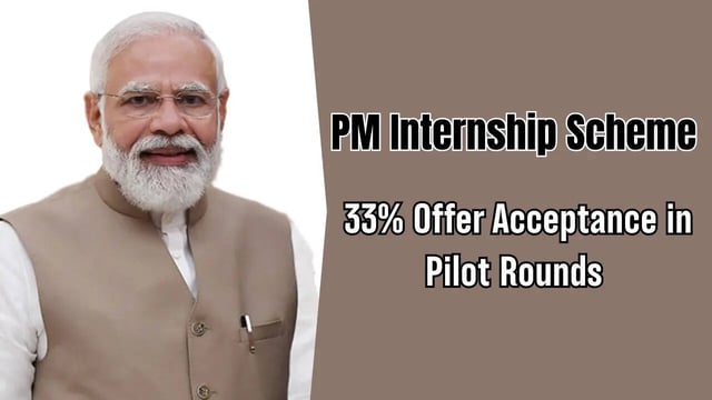 PM Internship Scheme Sees 33% Offer Acceptance in Pilot Rounds
