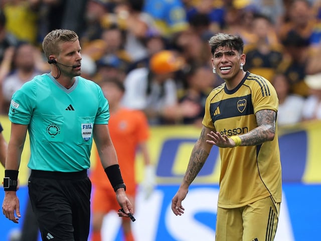 Carlos Palacios reveló que arrastra una molestia desde el Mundial de Clubes y por eso no jugará en Boca por la Copa Argentina. Foto: REUTERS/Carlos Barria