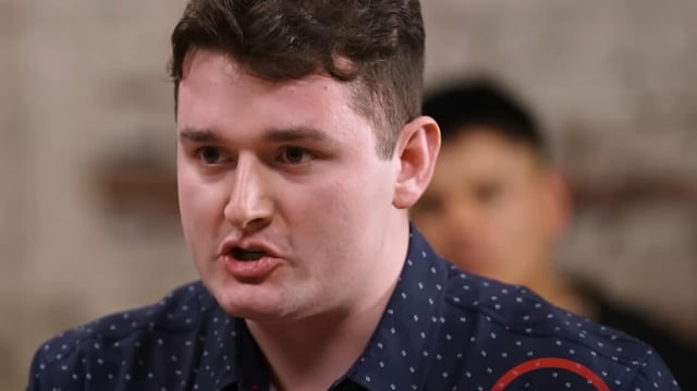 Connor Estelle, a self-identified fascist, was fired for expressing his political beliefs during a YouTube episode.