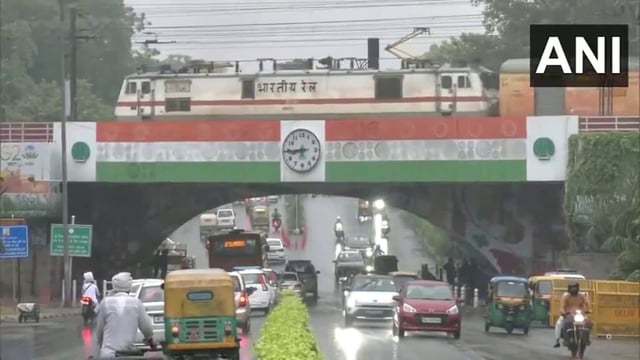 Delhi's notorious Minto Bridge saw no waterlogging despite rainfall on July 23.