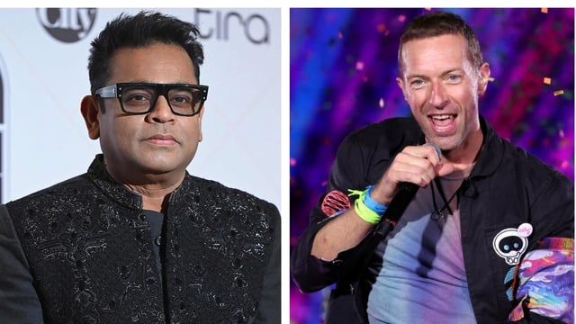A R Rahman's playful remark during the performance highlighted the incident involving an awkward kiss cam moment at the Coldplay concert, which led to online speculation and memes.

