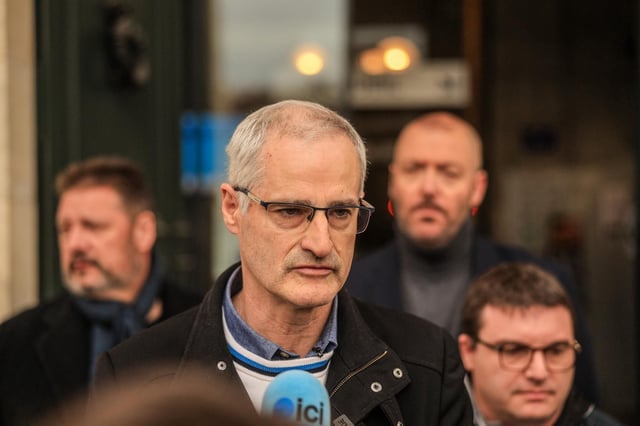 Alain Esquerre, porte-parole du collectif des victimes de Bétharram en avril dernier. Le collectif a déposé mercredi 23 juillet 2025 un septième et « probable dernier » corpus de 17 plaintes auprès du parquet du Pau.
