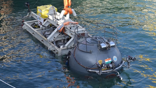 The Matsya-6000 submersible is the centerpiece of the Samudrayaan mission. (Photo: NIOT)