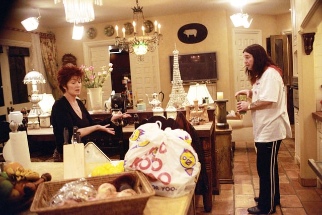 Sharon Osbourne and Ozzy Osbourne in "The Osbourne."