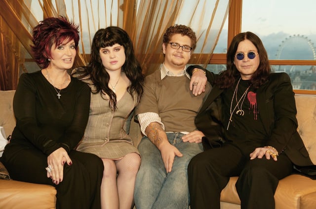 Sharon, Kelly, Jack and Ozzy Osbourne, shown here in 2004, were the stars of MTV's "The Osbournes."