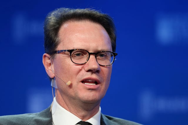 Peter Rice, Chairman and CEO, Fox Networks Group, speaks during the Milken Institute Global Conference in Beverly Hills, California, U.S., May 3, 2017. REUTERS/Lucy Nicholson/File Photo