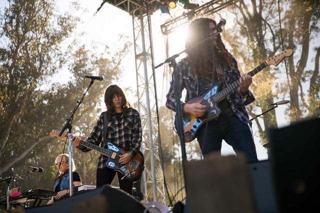Hardly Strictly Bluegrass has announced the first wave of artists for its free 2025 festival in San Francisco’s Golden Gate Park, including Courtney Barnett (left), who previously played in 2017 with Kurt Vile (right).