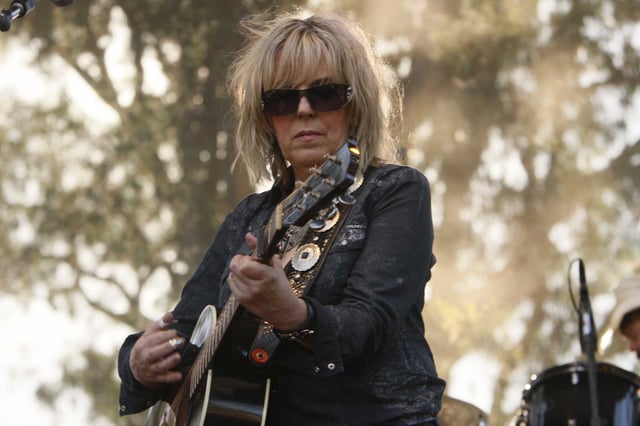 Hardly Strictly Bluegrass has announced the first wave of artists for its free 2025 festival in San Francisco’s Golden Gate Park, including Lucinda Williams – seen here performing at the festival in 2014.