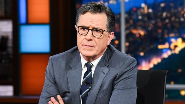 Stephen Colbert, conductor del histórico \"Late Show\" de la televisión estadounidense, apuntó contra Donald Trump tras la cancelación de su programa