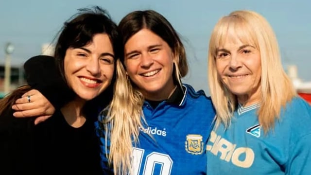Claudia Villafañe, la \"China\" Sanjuan, Dalma y Gianinna guiarán el tour maradoniano por Italia