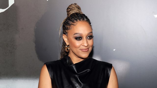 Tia Mowry on Dec. 12, 2024 in Hollywood, CA.