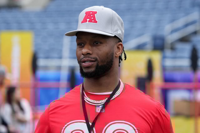 Feb 1, 2025; Orlando, FL, USA; Houston Texans running back Joe Mixon (28) during AFC Practice for the Pro Bowl Games at Camping World Stadium. Mandatory Credit: Kirby Lee-Imagn Images/File Photo