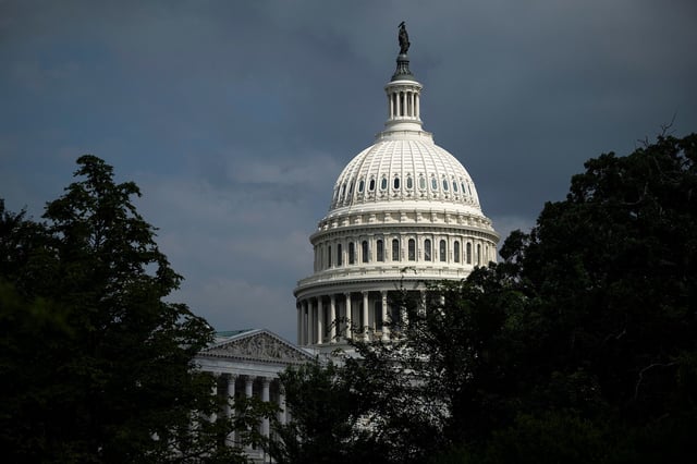 The US Capitol building in Washington, DC, on Wednesday, July 23.
