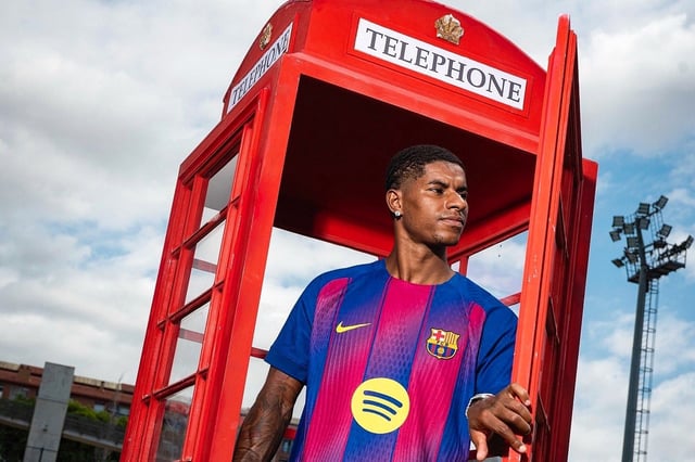 El anuncio del desembarco de Marcus Rashford a Barcelona desde Manchester United