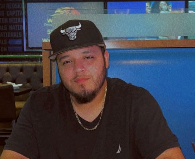 Kilmar Abrego Garcia, a Salvadoran migrant who lived in the U.S. legally with a work permit and was erroneously deported to El Salvador, is seen wearing a Chicago Bulls hat, in this handout image obtained by Reuters on April 9, 2025.  Abrego Garcia Family/Handout via REUTERS    THIS IMAGE HAS BEEN SUPPLIED BY A THIRD PARTY. MANDATORY CREDIT./File Photo