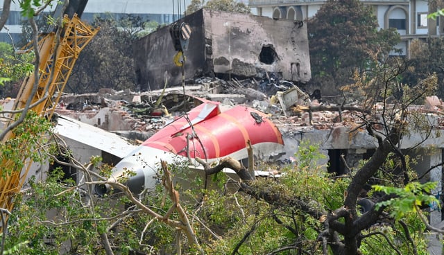 Bei dem Flugzeugunglück in Ahmedabad kamen 260 Menschen ums Leben.