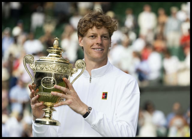 Zuletzt jubelte Jannik Sinner über den Triumph Wimbledon.