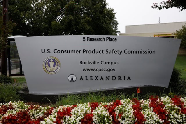 The U.S. Consumer Product Safety Commission in Rockville, Maryland, on Aug. 31, 2020.