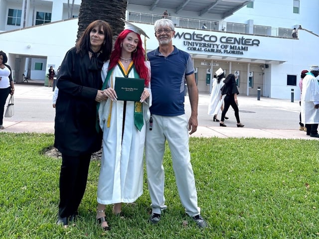 Un argentino que vivía en Estados unidos y planeaba “autodeportarse” con su familia, fue detenido y trasladado a “Alligator Alcatraz”. Foto: Instagram/@Carla.artese.