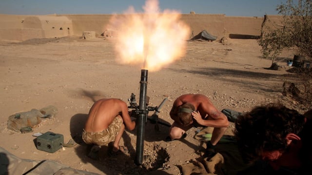 Repeated exposure to heavy weapons such as mortars may be causing long-term brain injuries in British soldiers, military doctors have warned