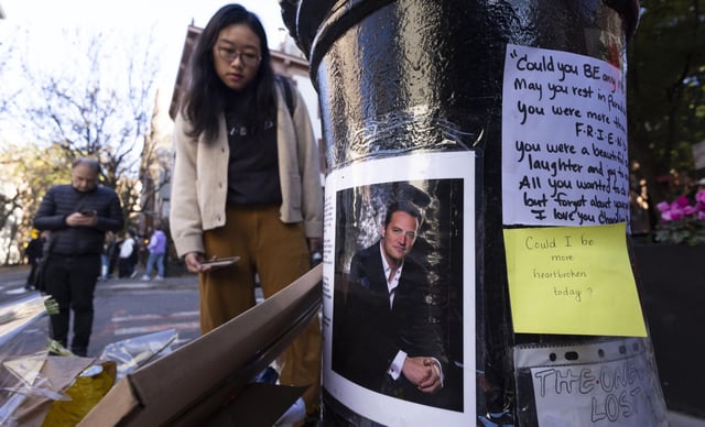Se declara culpable el médico acusado de suministrar ketamina al actor Matthew Perry