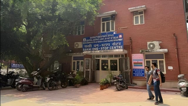 The one stop centre at Lok Nayak Hospital is an exception as it boasts a clean, fully equipped shelter with AC rooms, on-site staff housing, and a dedicated vehicle. (Sanchit Khanna/HT Photo)
