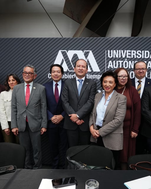 El proyecto educativo de la presidenta Claudia Sheinbaum fue resaltado hoy por el titular de la SEP, Mario Delgado, en la asunción del nuevo rector de la UAM.