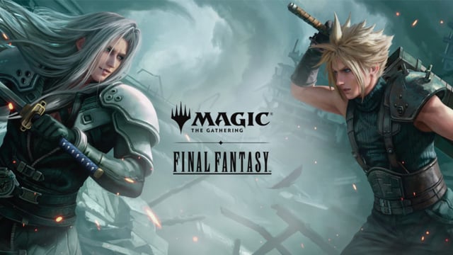 Artwork from Final Fantasy's set in Magic the Gathering