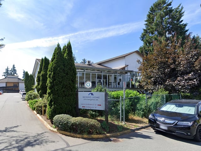 Menno Home in Abbotsford, where two residents were taken to hospital after suffering suspicious medical emergencies. 