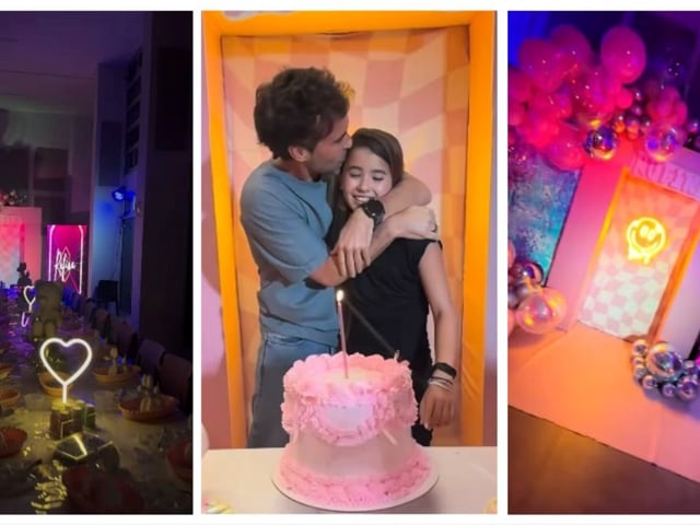 La impresionante fiesta de cumpleaños que Nicolás Cabré organizó para su hija, Rufina