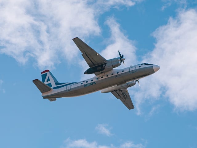 Desapareció un avión operado por Angara Airlines, que se dirigía a la ciudad de Tynda.