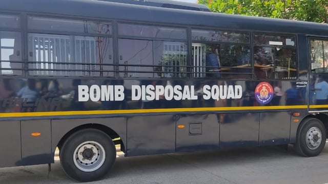 Explosives found in Bengaluru ahead of a high-profile event, accused on the run.