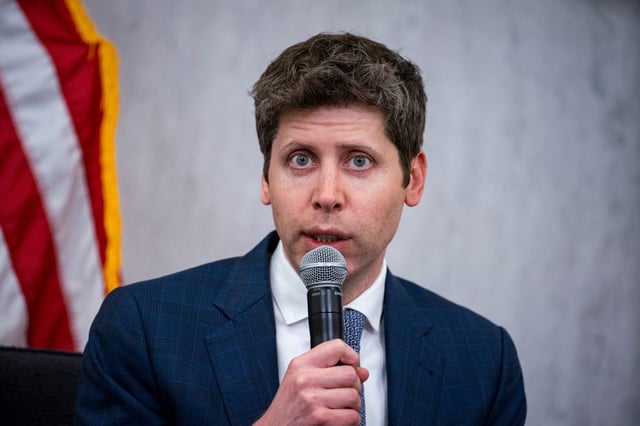 Sam Altman, chief executive officer of OpenAI Inc., speaks during the Federal Reserve Integrated Review of the Capital Framework for Large Banks Conference in Washington, DC, US, on Tuesday, July 22, 2025.